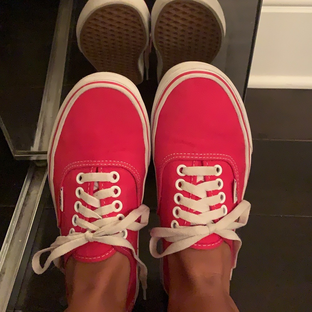 Red Classic vans